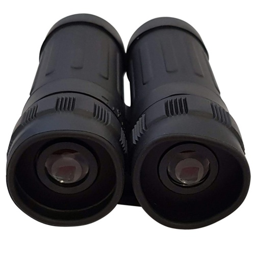 8x21 Compact Black Binoculars
