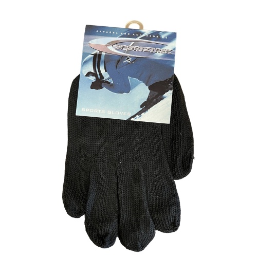 Lightweight Black Liner Gloves