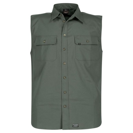 Mens Sleeveless Work Shirts