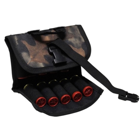 Ammo Wallet 12 Rounds 12G with Clip - Camo