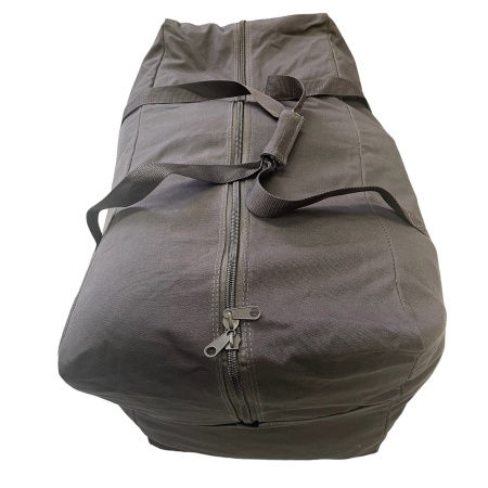 Heavy Duty Canvas Duffle Bag Grey