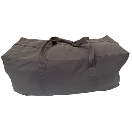 Heavy Duty Canvas Duffle Bag Grey