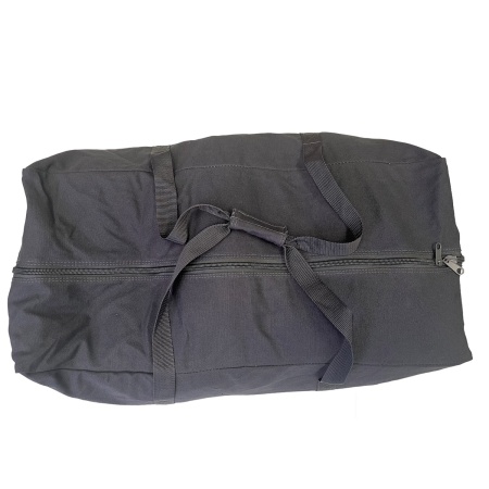 Heavy Duty Canvas Duffle Bag Grey