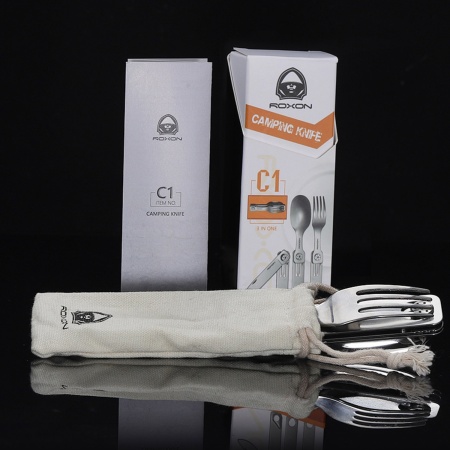 Magnetic Camp Cutlery KFS Set