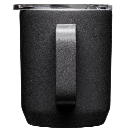 Insulated Stainless Steel Camp Mug 350ml - Black