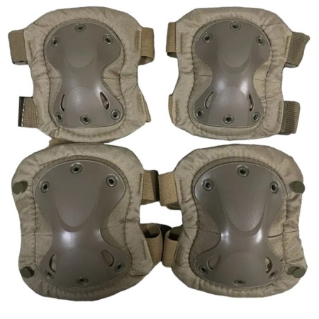 Tactical Elbow and Knee Pad Set - Khaki