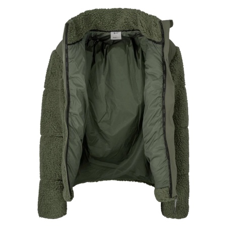 Go Casual Womens Sherpa Jacket Olive