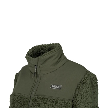 Go Casual Womens Sherpa Jacket Olive