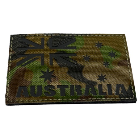 Australian Flag Patch AMC Reflective