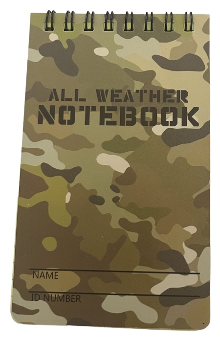 All Weather Notebook Camo