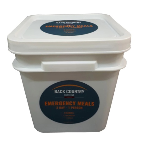 3 Day 1 Person Emergency Food Bucket