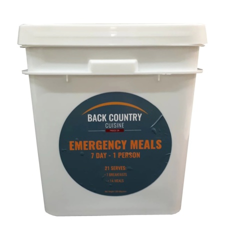 3 Day 1 Person Emergency Food Bucket