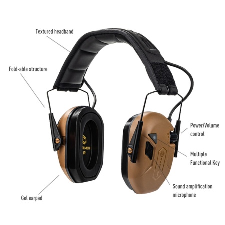 M300T Electronic Bluetooth Earmuffs