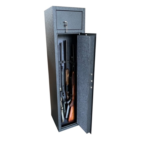Hunter Series H7 - 7 Gun Safe Key Lock with Top