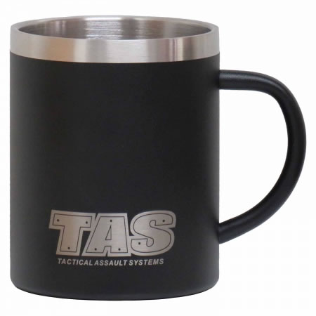 Stainless Steel Double Wall Mug - Black