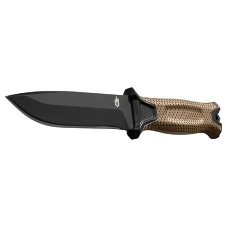 StrongArm Fixed Blade Knife with Fine Edge - Coyote 30-001058N