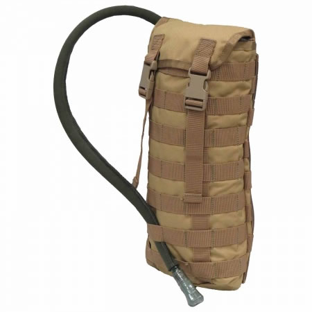 Hydro Pocket + Bonus 2L Bladder Khaki Side View