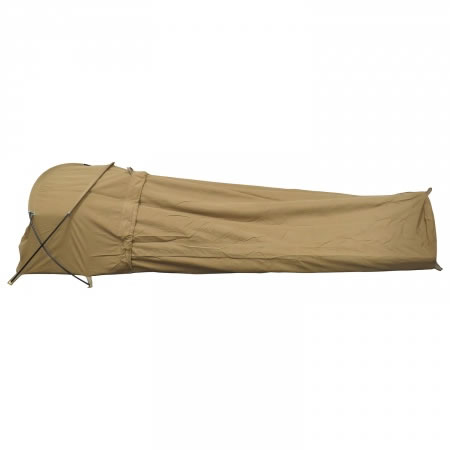 Bivvy with Alloy Poles - Khaki