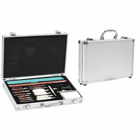 Premium Universal 28pc Gun Firearm Cleaning Kit Case