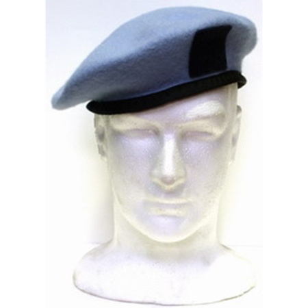 Military Beret AAAVN Sky Blue Front
