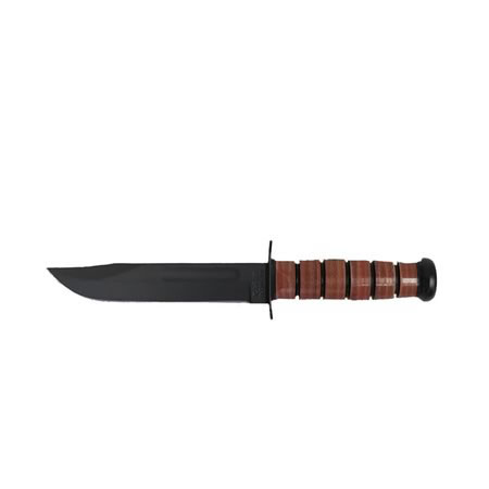Brown Utility USMC Fixed Blade Knife