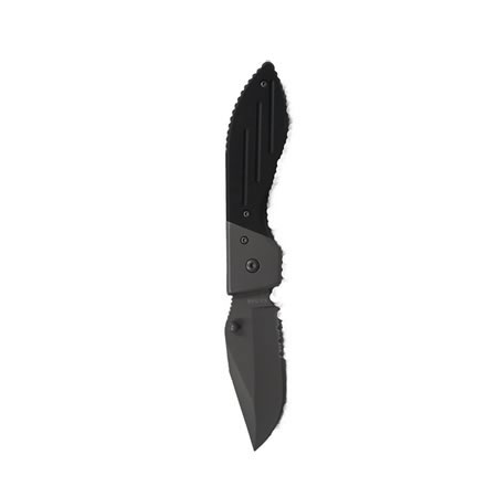Warthog Folding Serrated Blade Knife