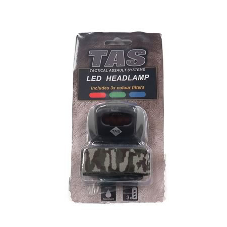 TAS 4 Colour LED Headlamp