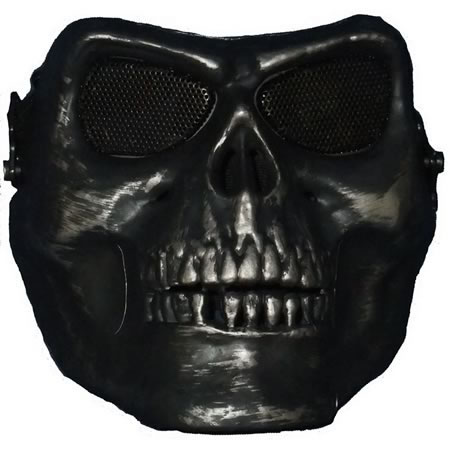  3/4 Ghost Skull Mask