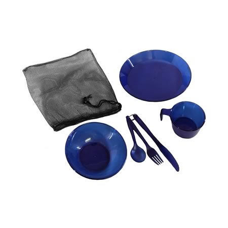 Camping Polycarbonate Mess Kit Plate Set