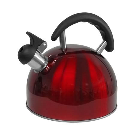 2.5L Stainless Steel Whistling Kettle 4 Colours