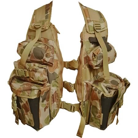 Gunners Vest - Auscam