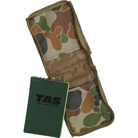 TAS Military Notebook Cover + 50page Waterproof Notebook