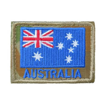 Auscam Shoulder Flag Patch