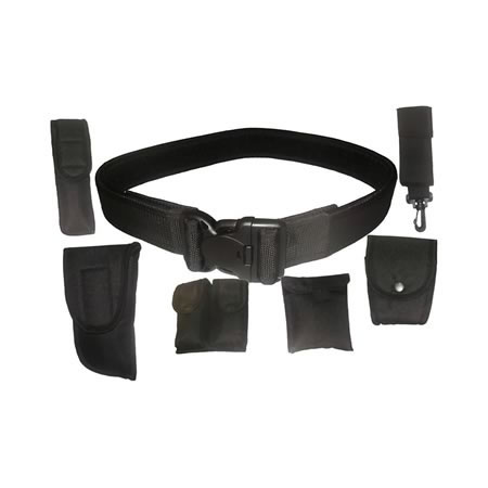 Security Tactical Belt with Pouches Combo