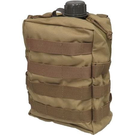 TAS 2L South African Canteen + Khaki Pouch Combo