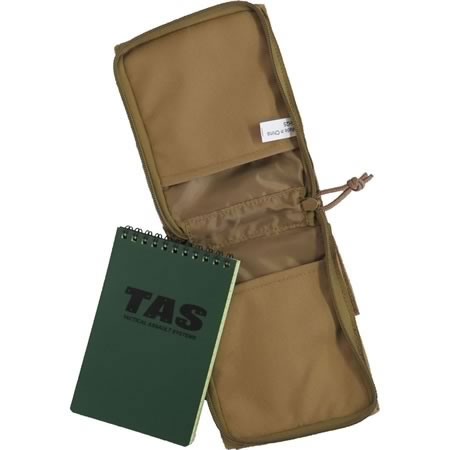 TAS Military Notebook Cover + 50page Waterproof Notebook