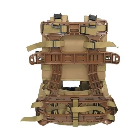 TAS Alice Composite Frame with Yoke Harness and Deluxe Hip Belt Khaki Combo