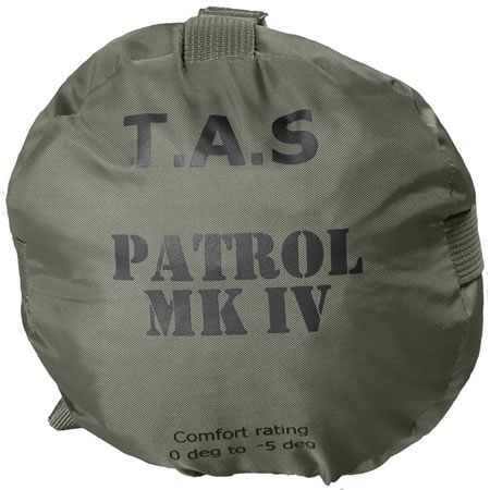 TAS Military Patrol - 5 Degree Sleeping Bag with Mozzie Net