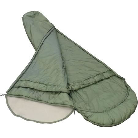 TAS Military Patrol - 5 Degree Sleeping Bag with Mozzie Net