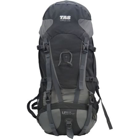 Urban Panther Black Hiking Pack 60+10L